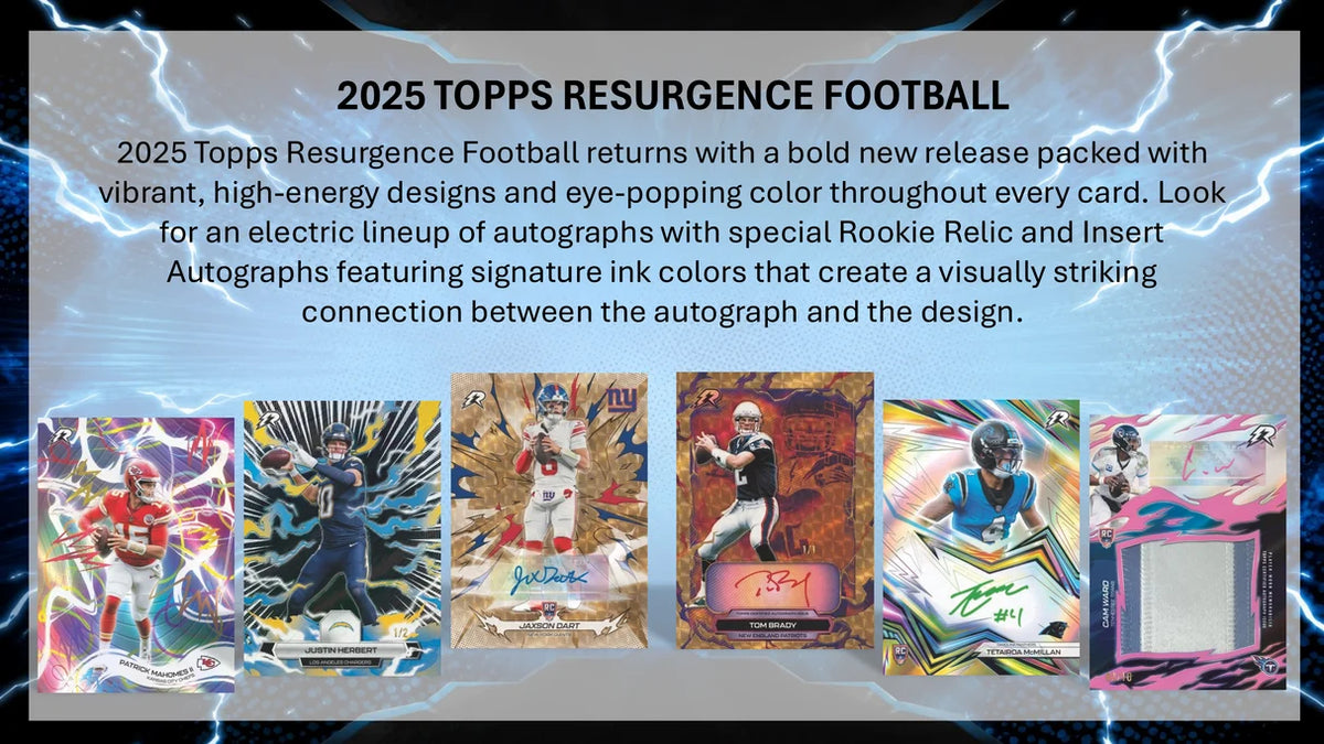 TOPPS NFL RESURGENCE MEGA BOX - HEL BOX