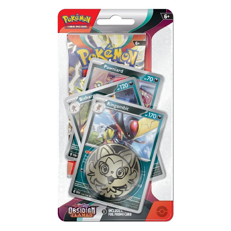 POKÉMON OBSIDIAN FLAMES CHECKLANE BLISTER - KINGAMBIT
