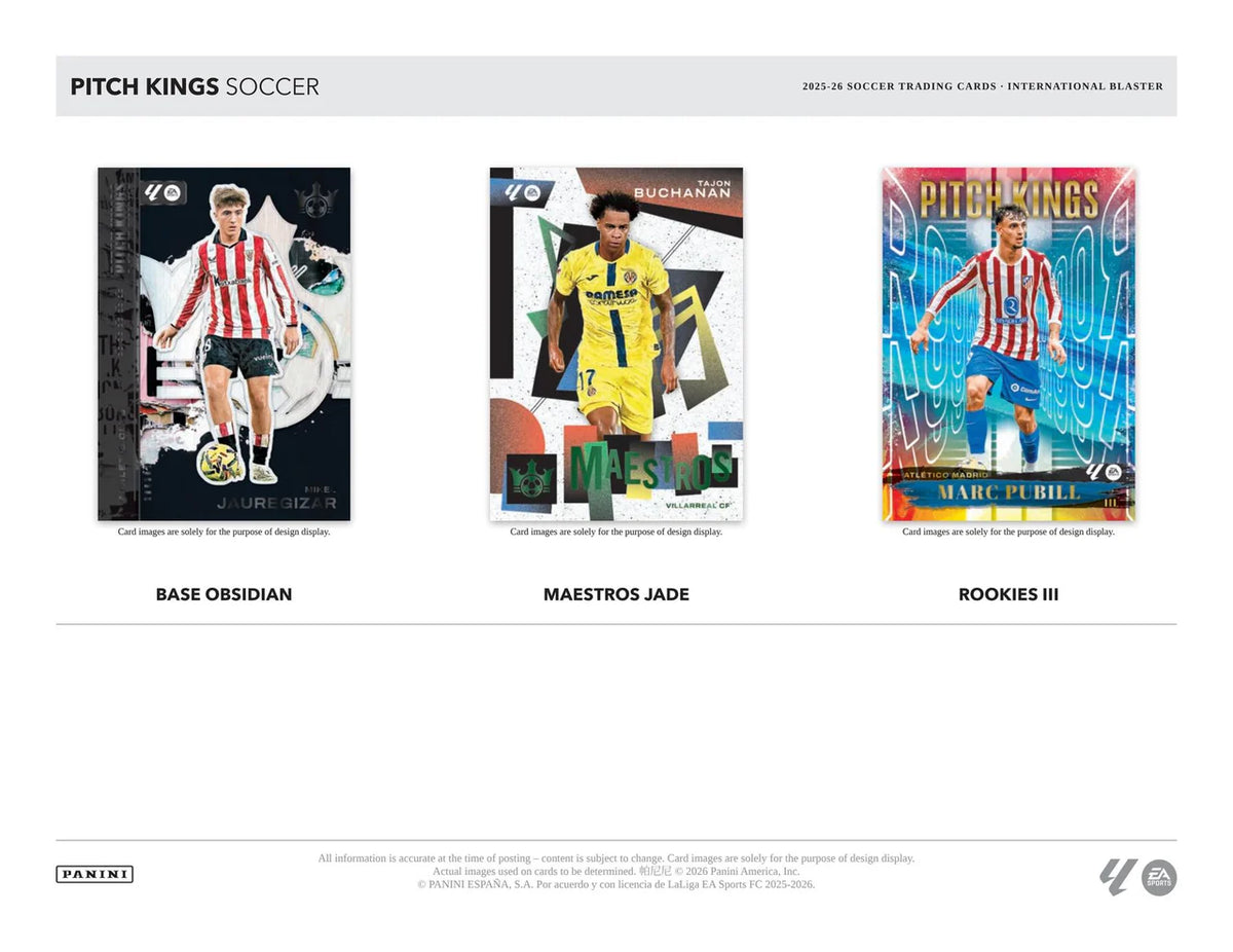 PANINI LA LIGA PITCH KINGS 2025/26 INTERNATIONAL BLASTER BOX - HEL BOX