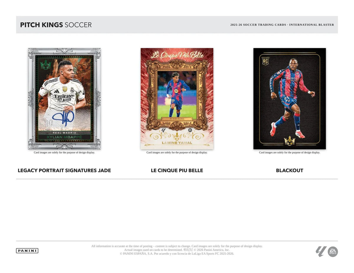 PANINI LA LIGA PITCH KINGS 2025/26 INTERNATIONAL BLASTER BOX - HEL BOX