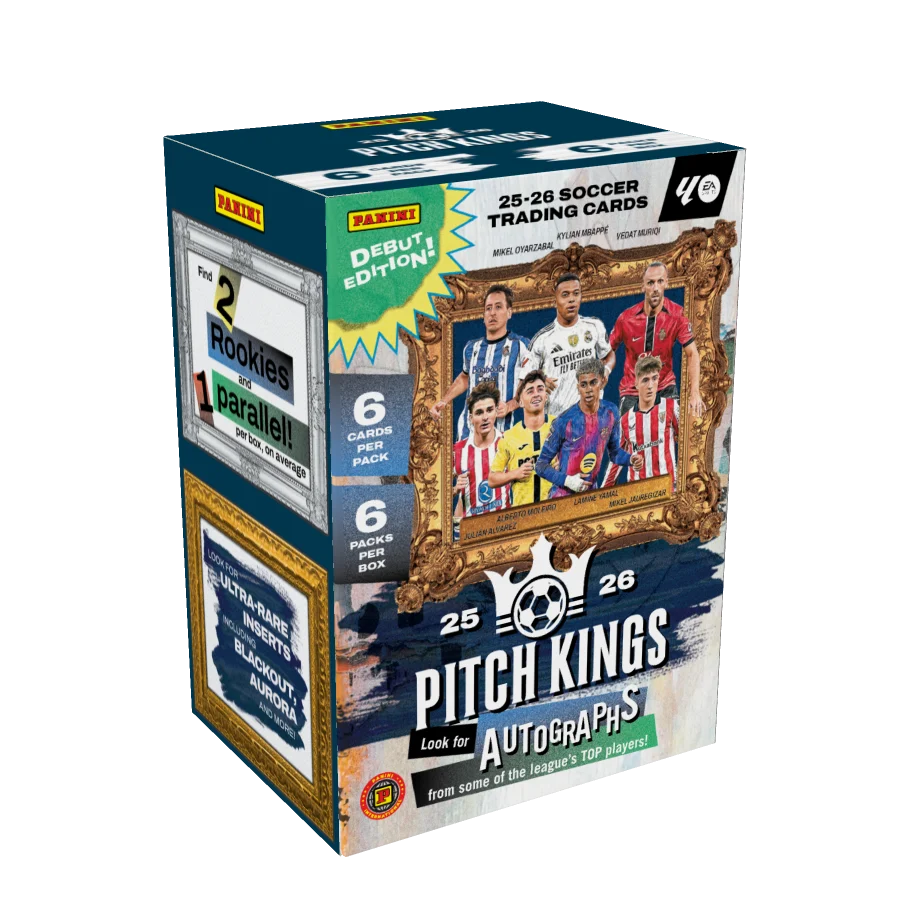 PANINI LA LIGA PITCH KINGS 2025/26 INTERNATIONAL BLASTER BOX - HEL BOX
