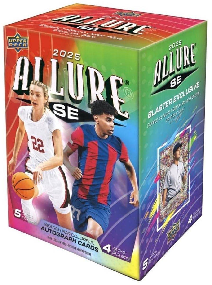 UPPER DECK ALLURE MULTI SPORT 2025 BLASTER BOOSTER