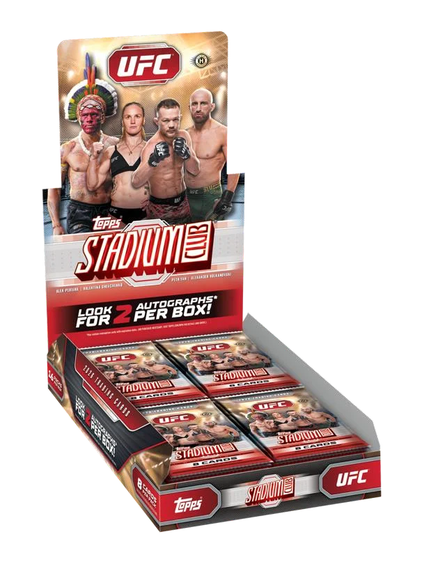 TOPPS STADIUM CLUB UFC 2026 HOBBY BOOSTER