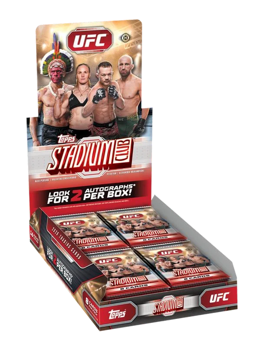 TOPPS STADIUM CLUB UFC 2026 HOBBY BOOSTER