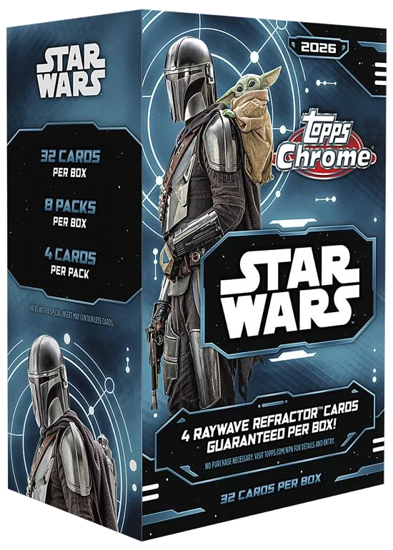 TOPPS STAR WARS CHROME 2026 VALUE BOX - HEL BOX