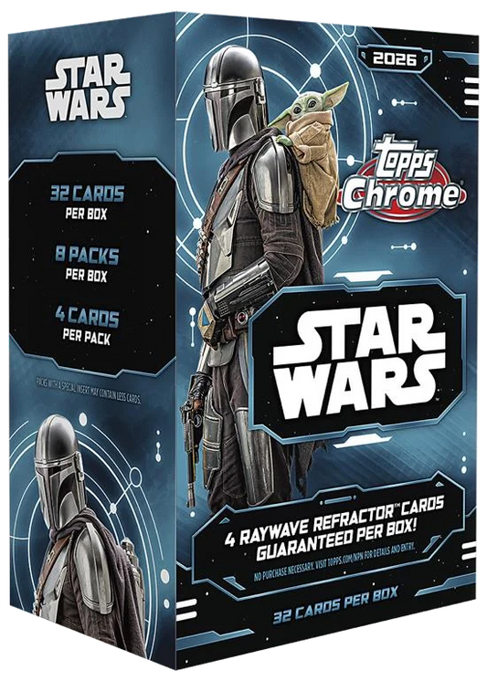 TOPPS STAR WARS CHROME 2026 VALUE BOX - HEL BOX