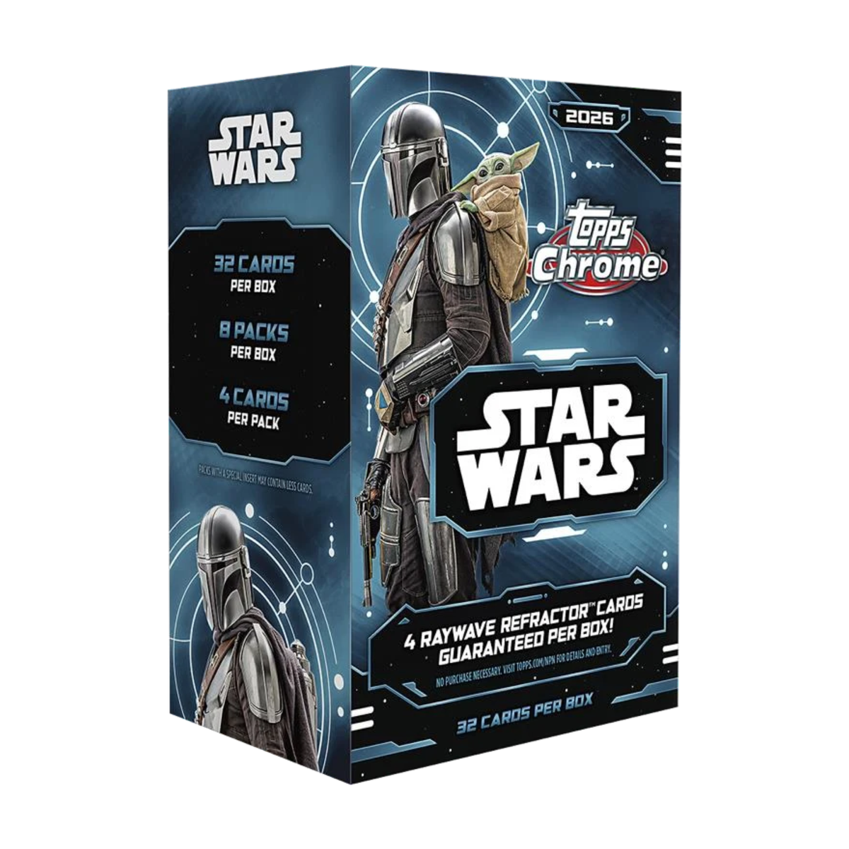 TOPPS STAR WARS CHROME 2026 VALUE BOX - HEL BOX